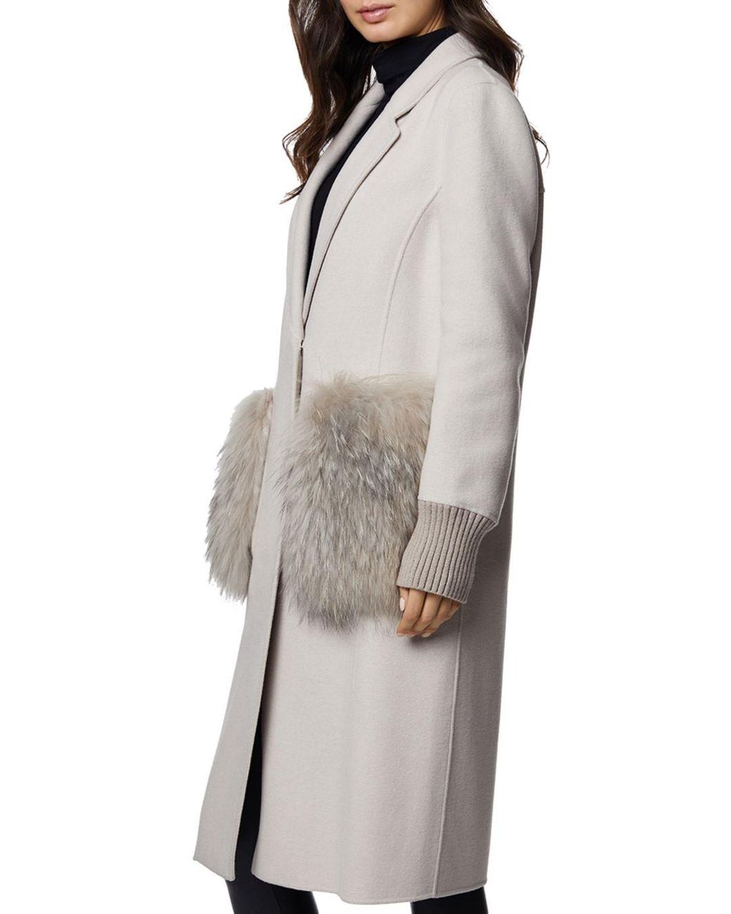 Dawn Levy Natalie Fur - Pocket Coat | Lyst