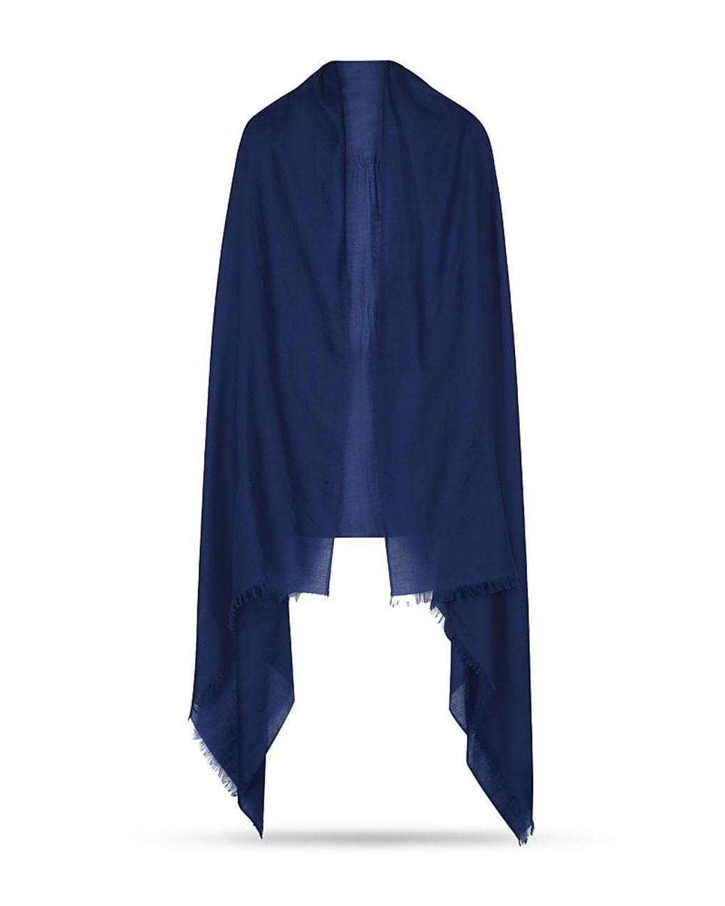 Sofiacashmere Blue Ultrafine Cashmere Wrap