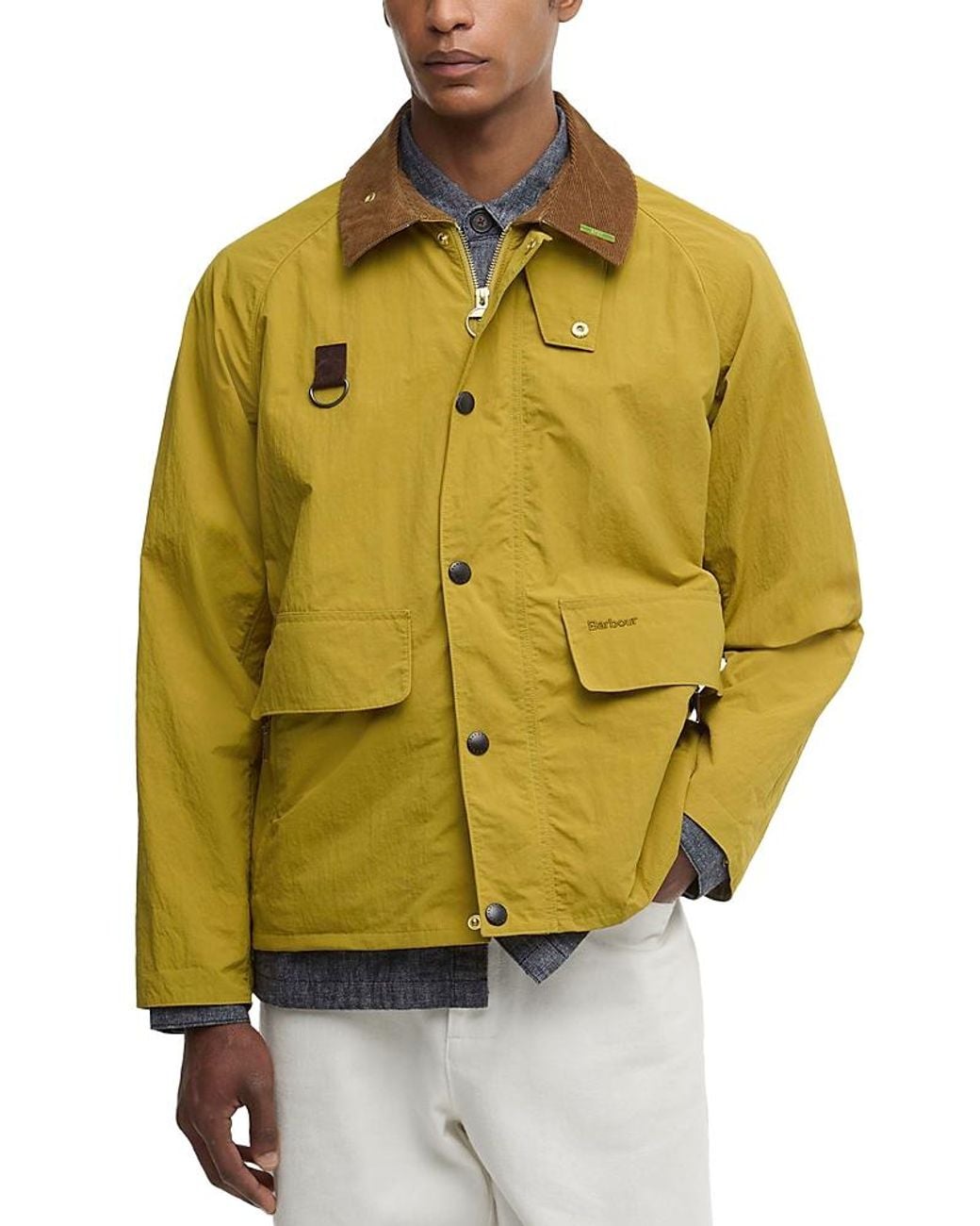 Barbour Yellow Icons Spey Jacket for men
