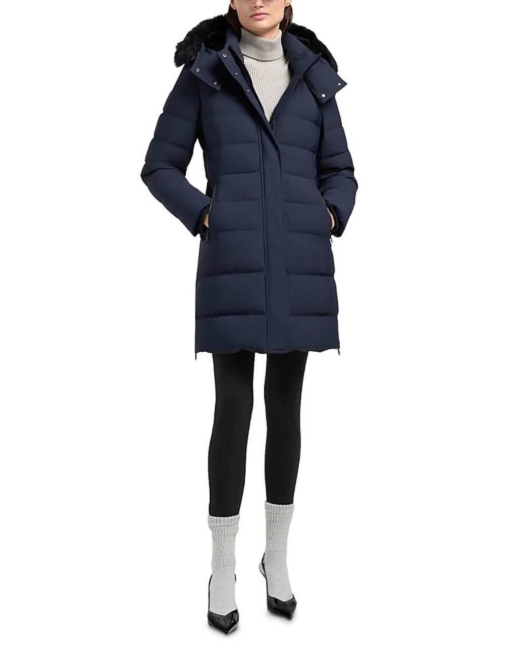 Moose Knuckles Blue Watershed 3 Down Parka