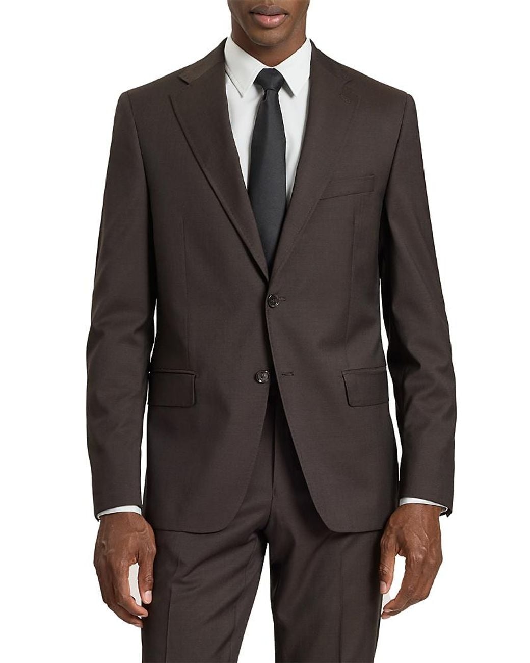 Ted Baker Black Wright Twill Modern Fit Suit Jacket for men
