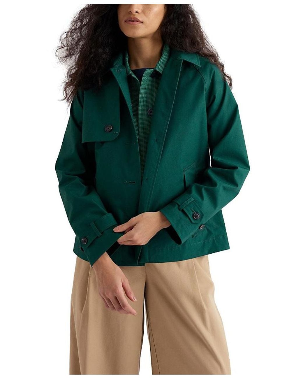 Seasalt Cornwall Green Neap Tide Jacket