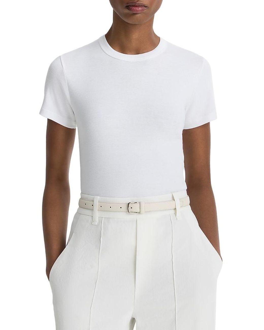 Vince White Shrunken 90S Tee