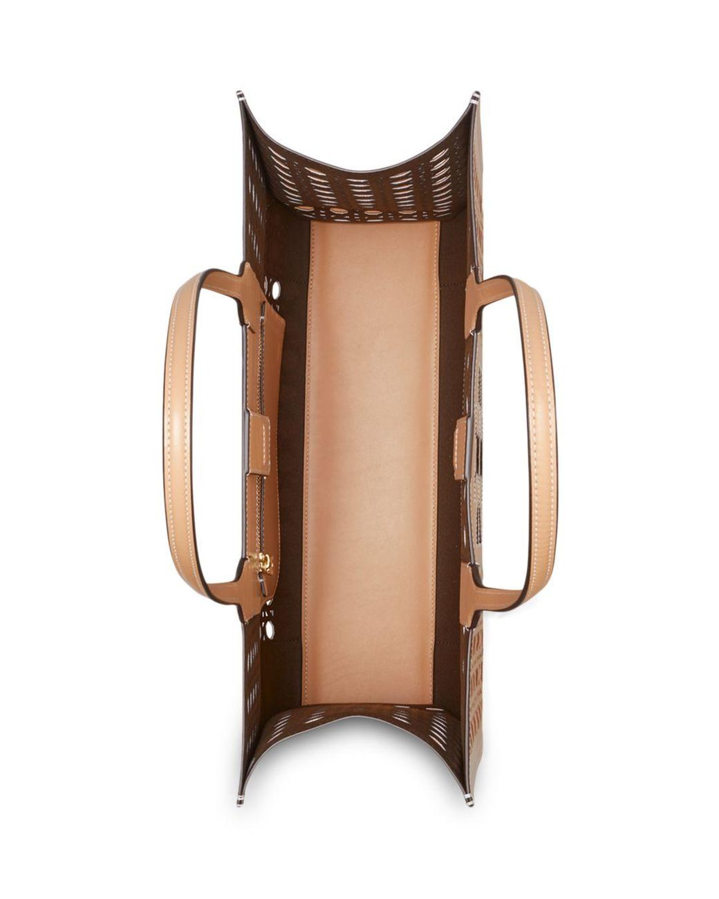 Tory Burch Ella Basketweave Tote Bag in Natural Lyst