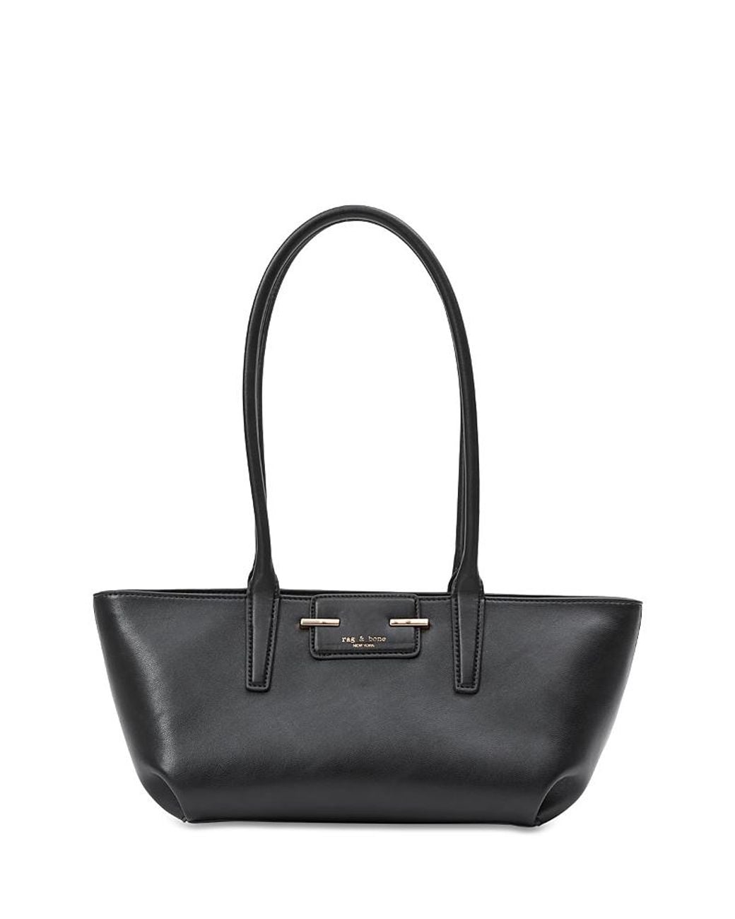 Rag & Bone Black Realm Leather Satchel