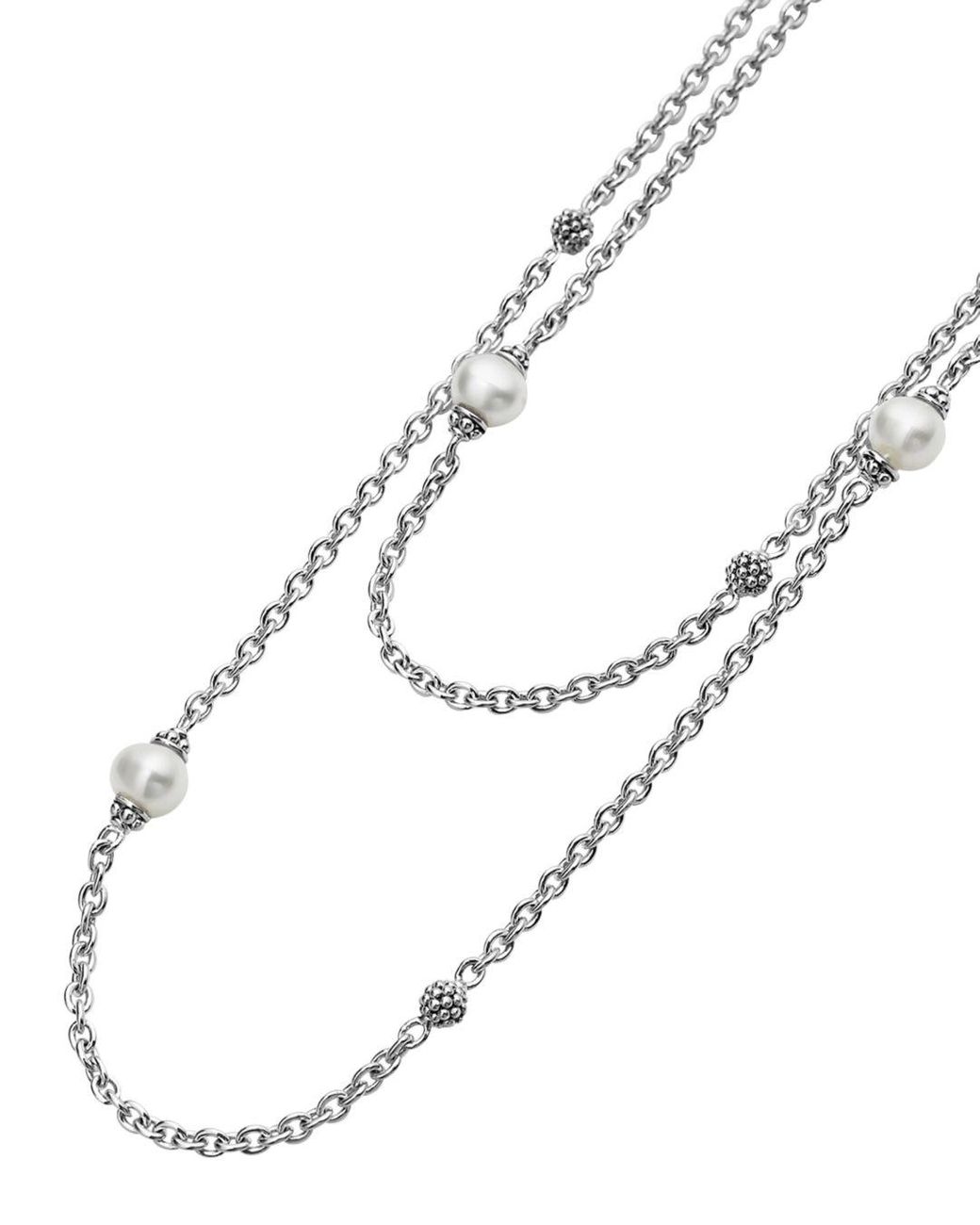 Lagos Sterling Silver Luna Cultured 