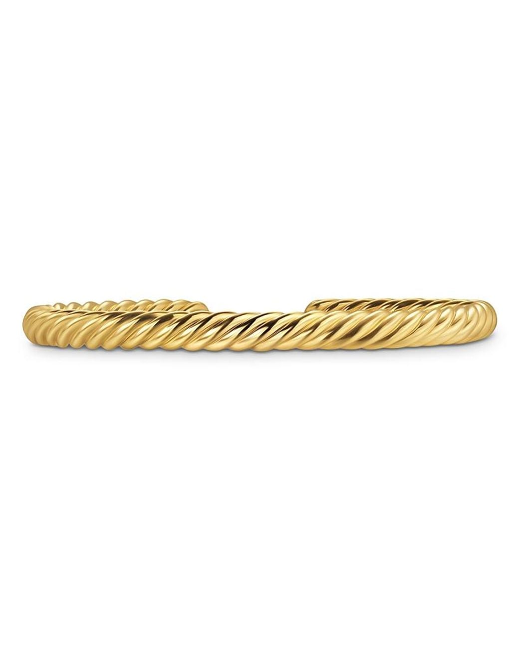 David Yurman Natural Cable Cuff Bracelet for men