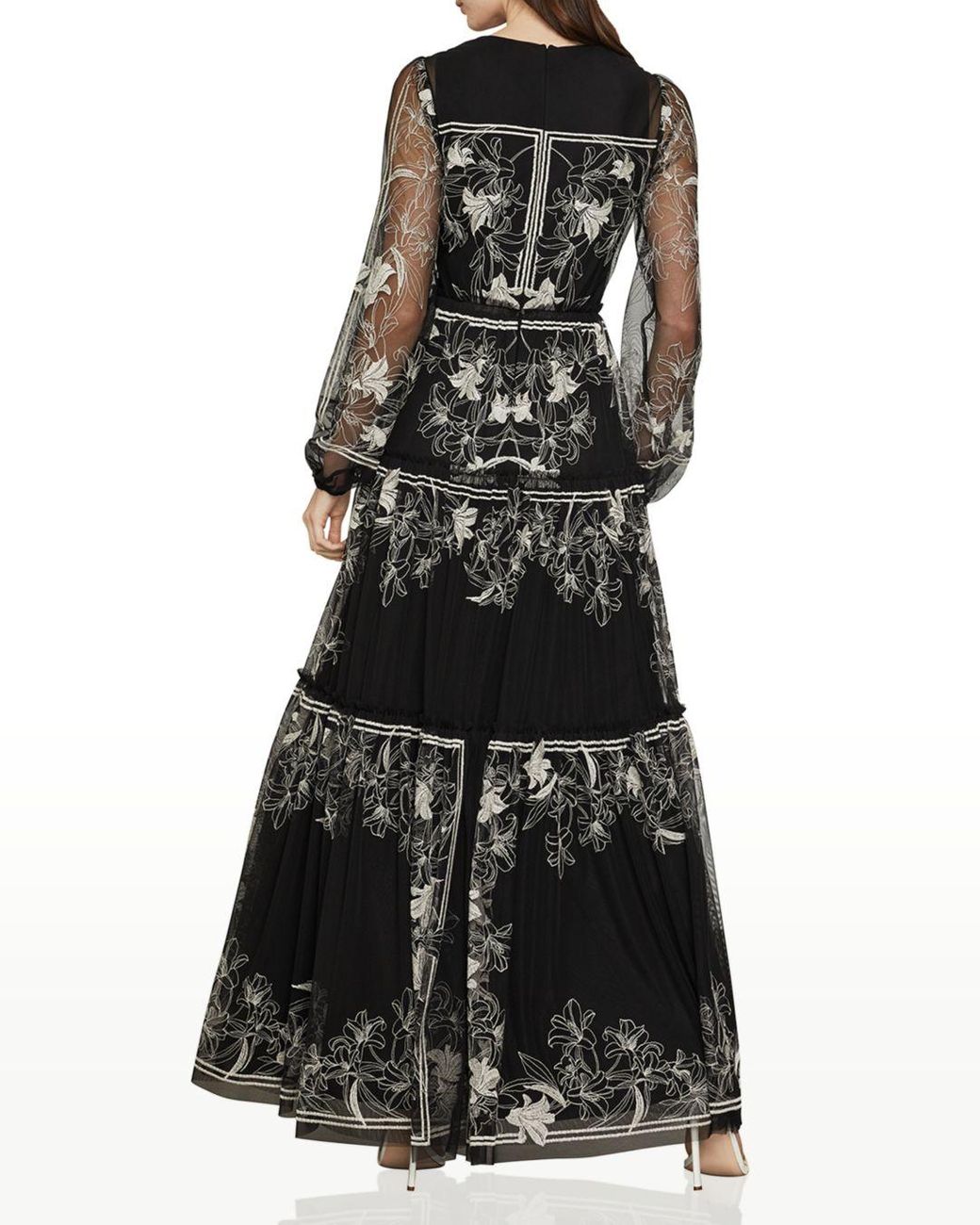 BCBGMAXAZRIA Synthetic Lily Floral 
