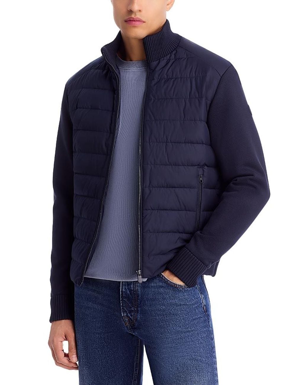 Save The Duck Blue Sedum Puffer Jacket for men