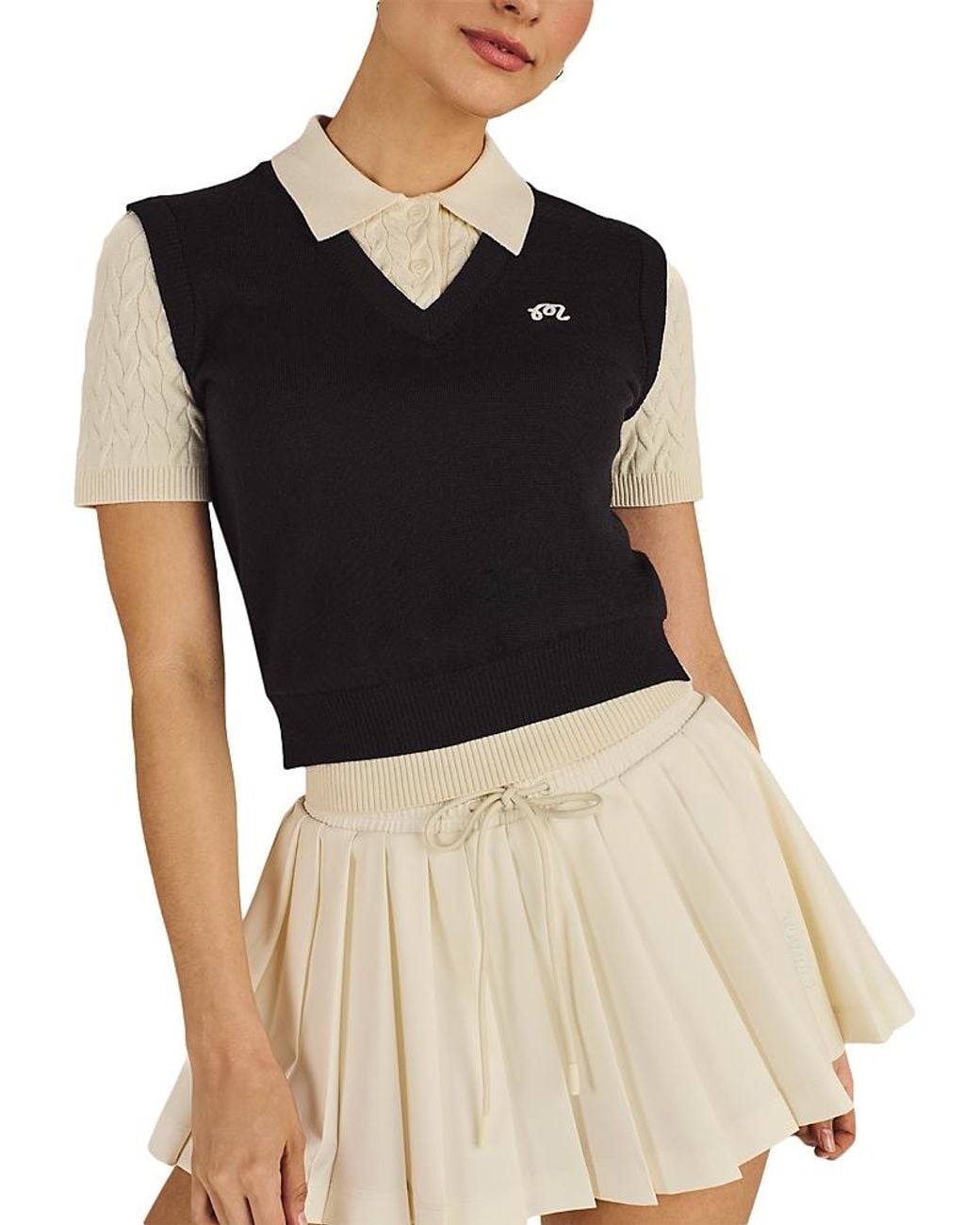 Malbon Black Veronica Polo