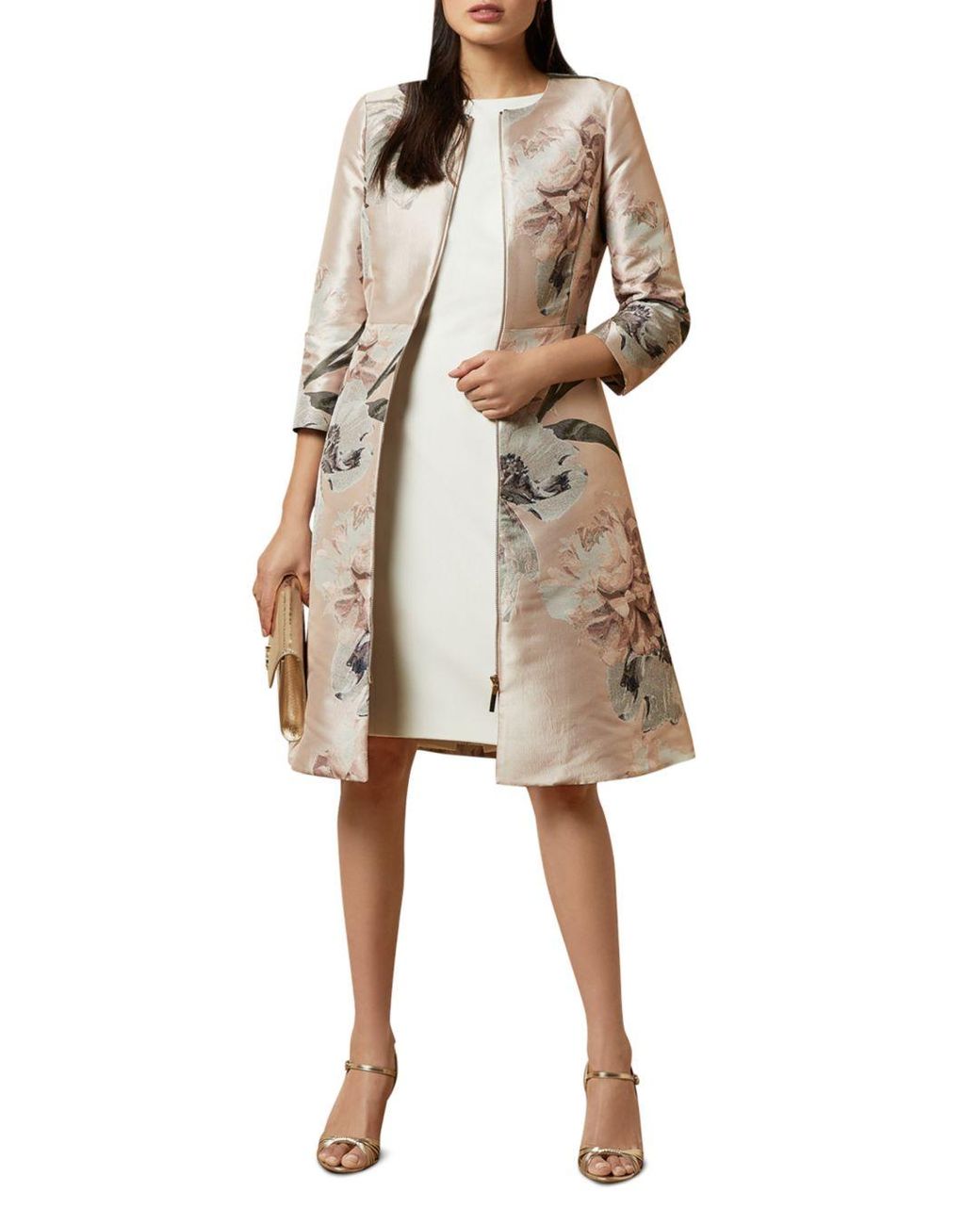 ted baker coniiey woodland dress coat