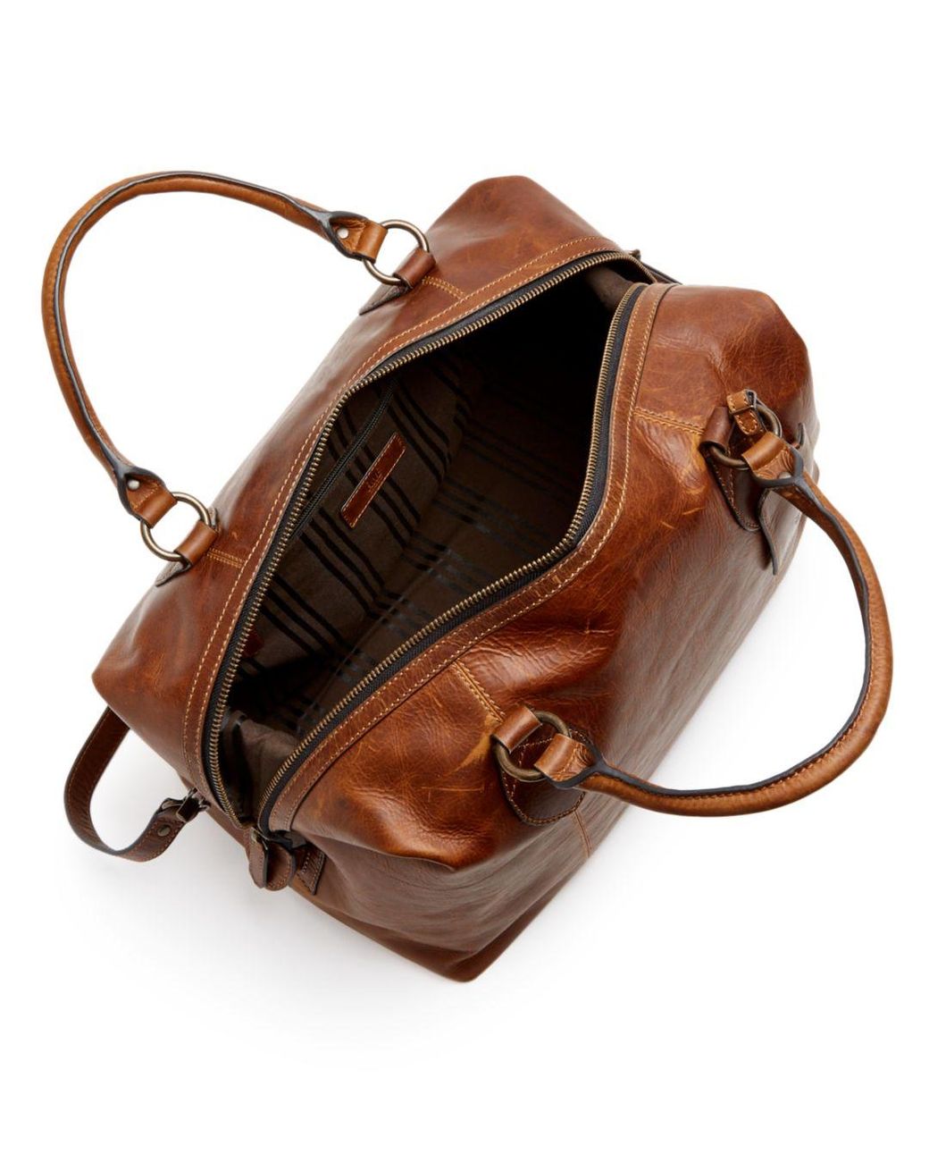 frye logan overnight bag