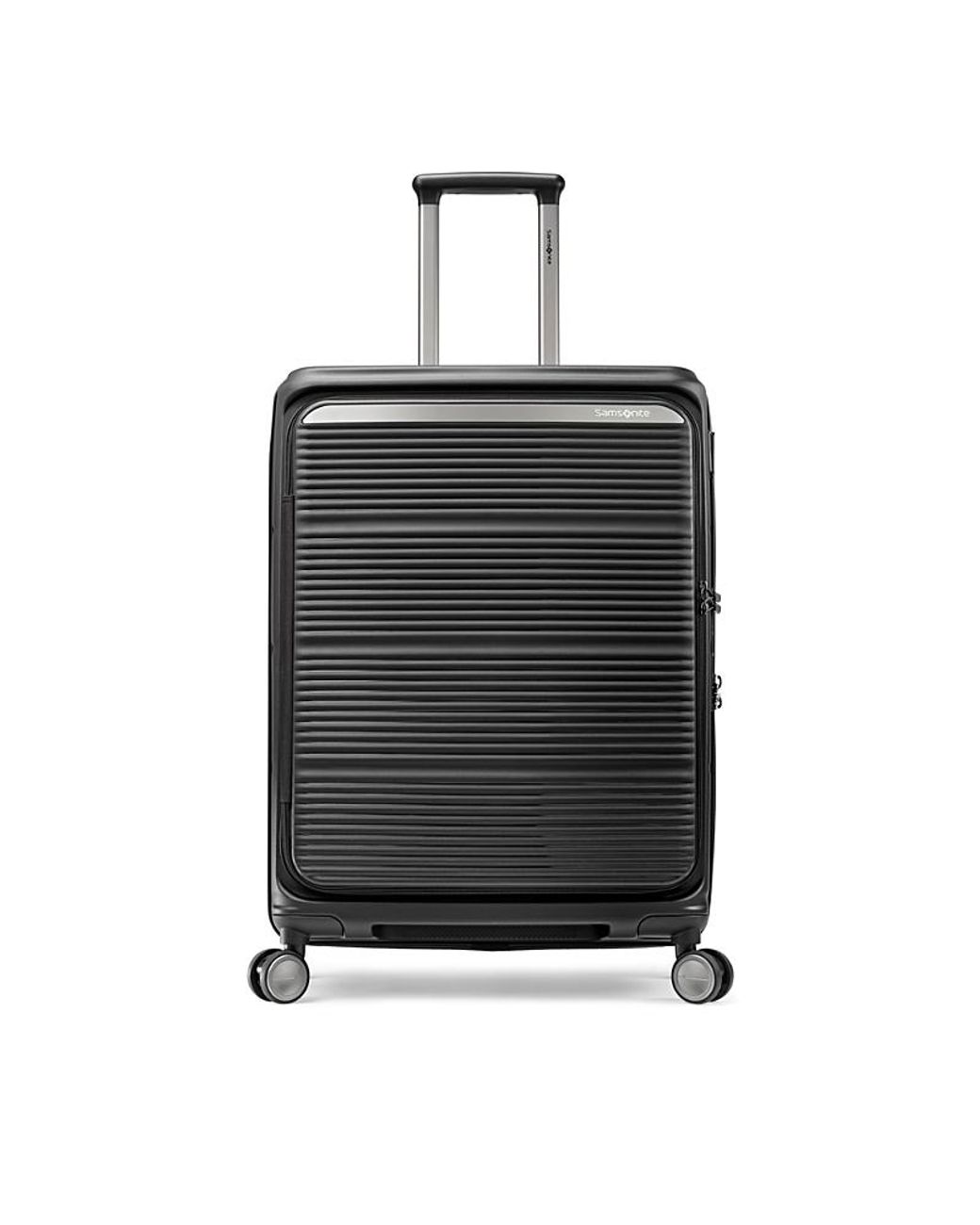Samsonite Black Paralux Medium Expandable Spinner Suitcase