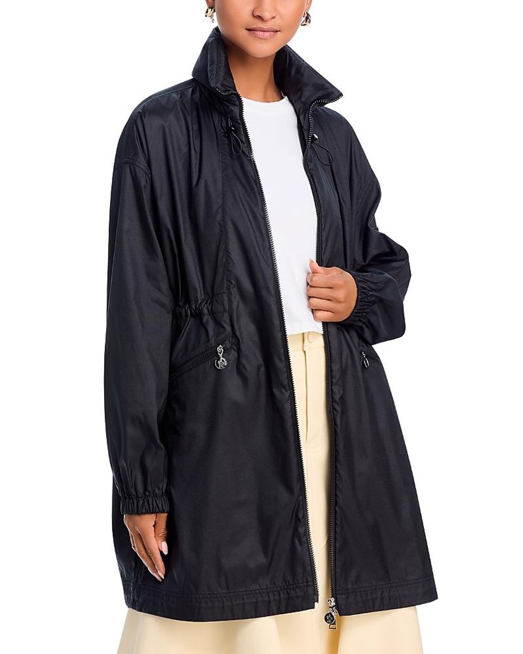 Moncler Adhemar Parka in Blue | Lyst