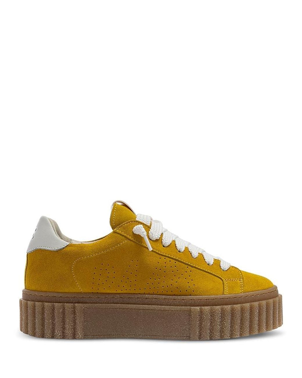 P448 Yellow Creeper Sneakers