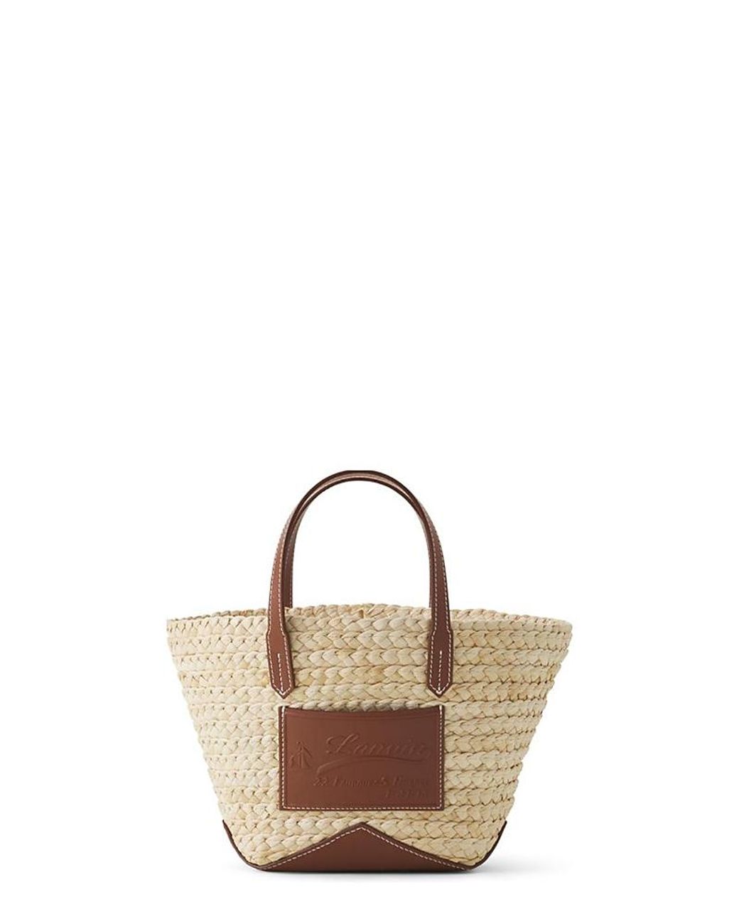Lanvin Natural Catch Small Basket