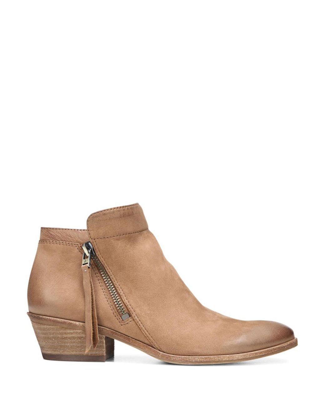 womens leather booties low heel
