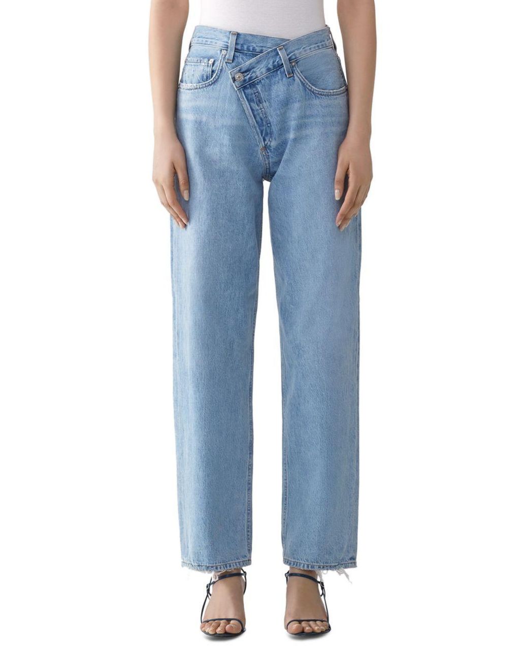 Agolde Denim Criss - Cross High Rise 