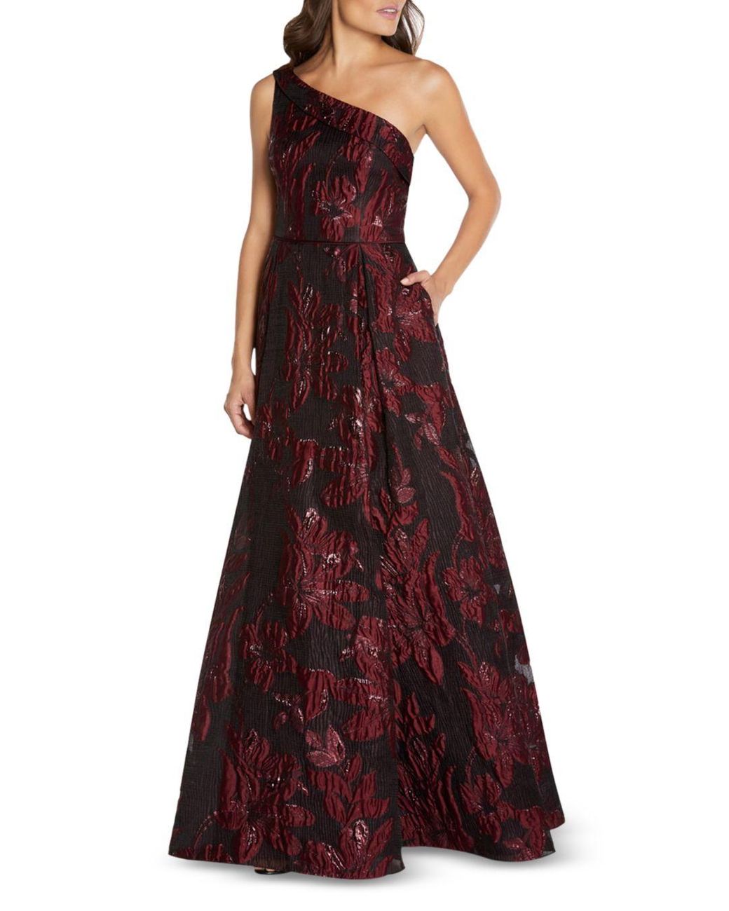 aidan mattox one shoulder