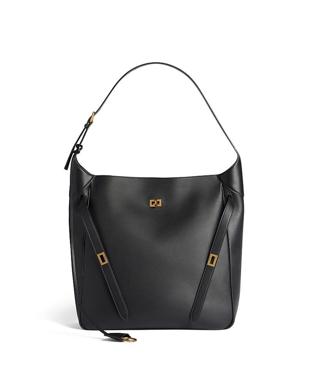 Balenciaga Bel Air Large Hobo Bag in Black Lyst