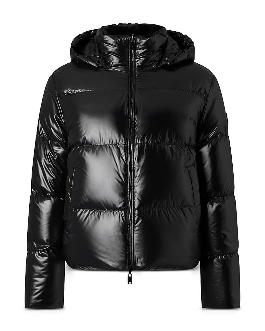 Moose Knuckles Black Queens Reversible Down Puffer Jacket