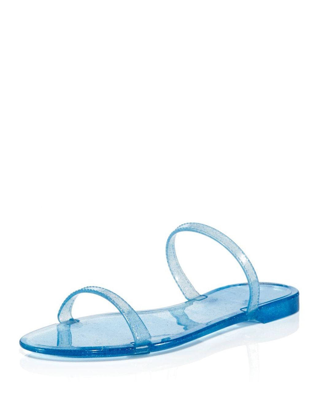 stuart weitzman women's sawyer jelly slide sandals