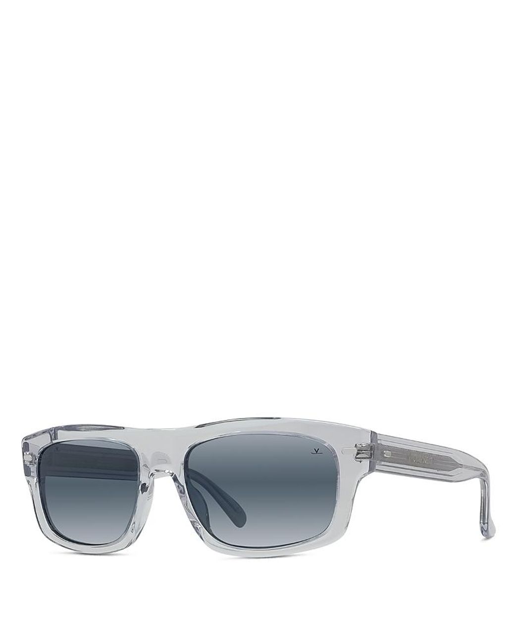 Vuarnet Blue Lifestyle Rectangular Sunglasses, 56Mm