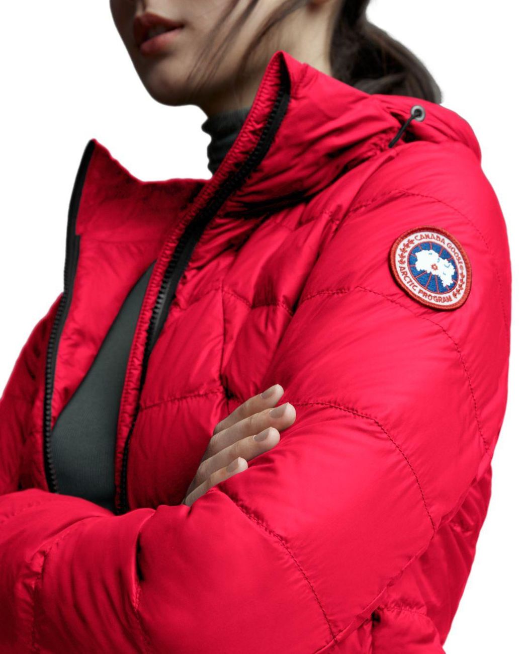 abbott hoody packable down jacket