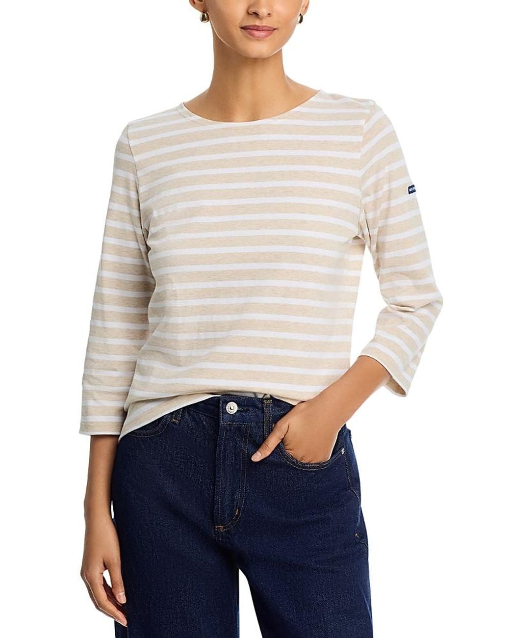 Saint James White Galathee Ii Tee