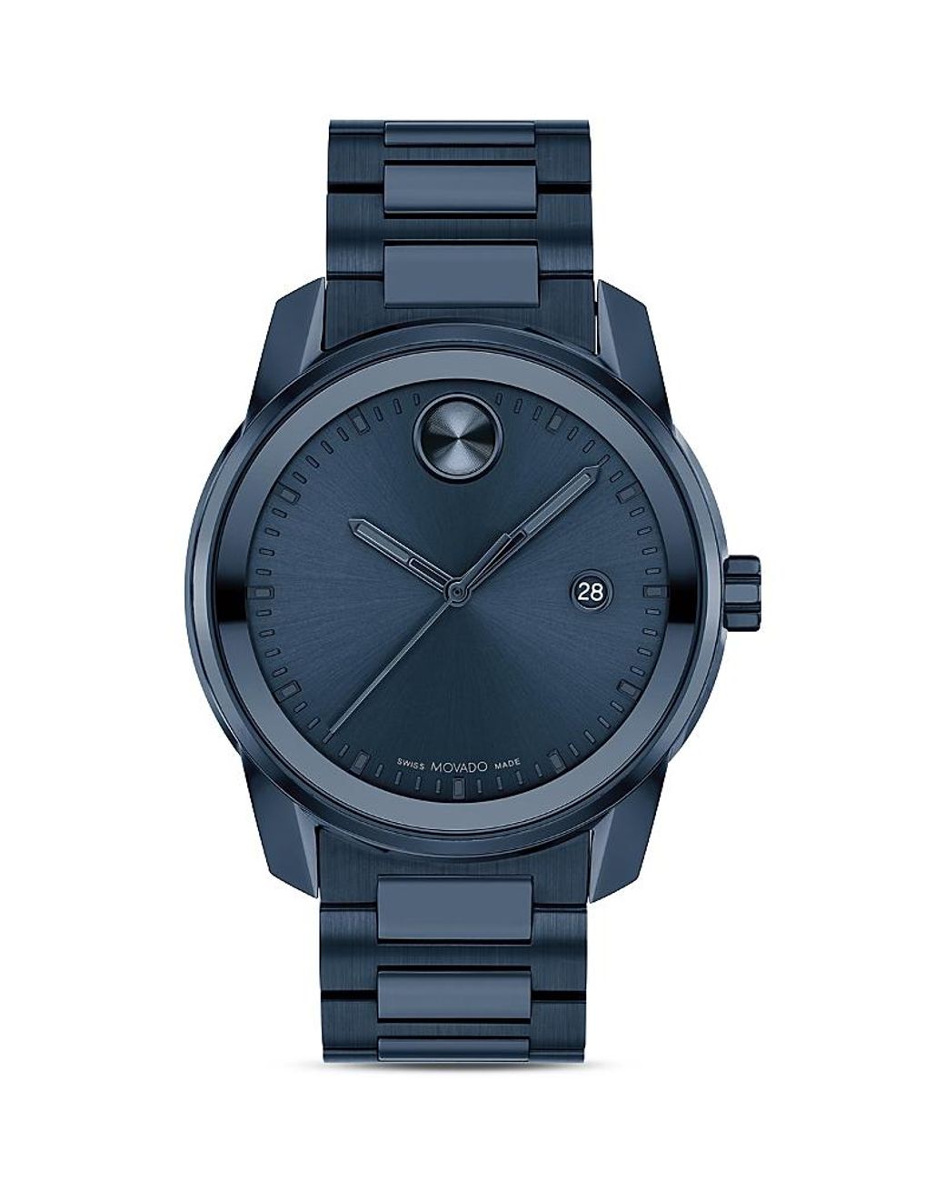 Movado Blue Bold Verso Watch, 42Mm for men