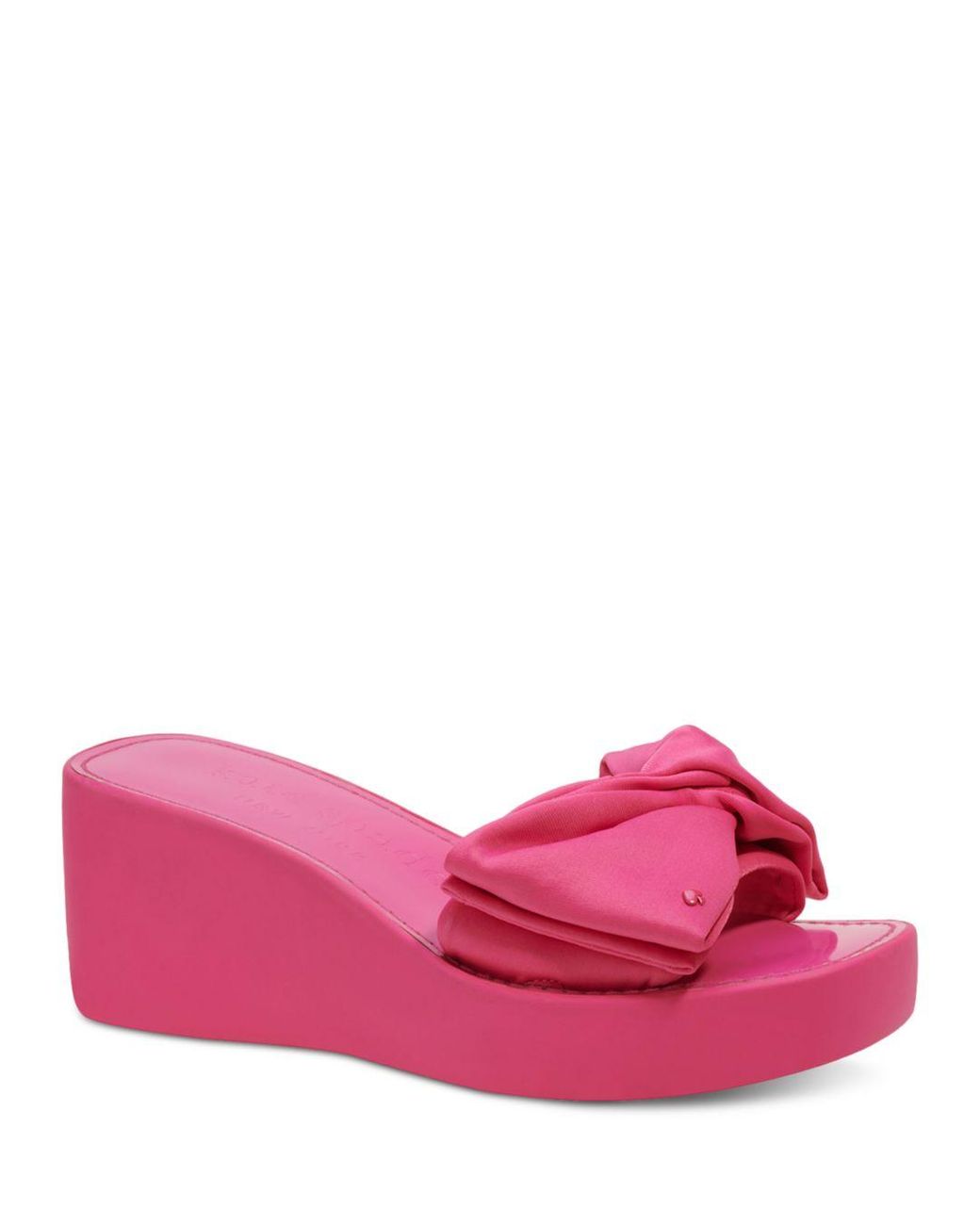 Kate Spade Bikini Platform Wedge Sandals in Pink Lyst
