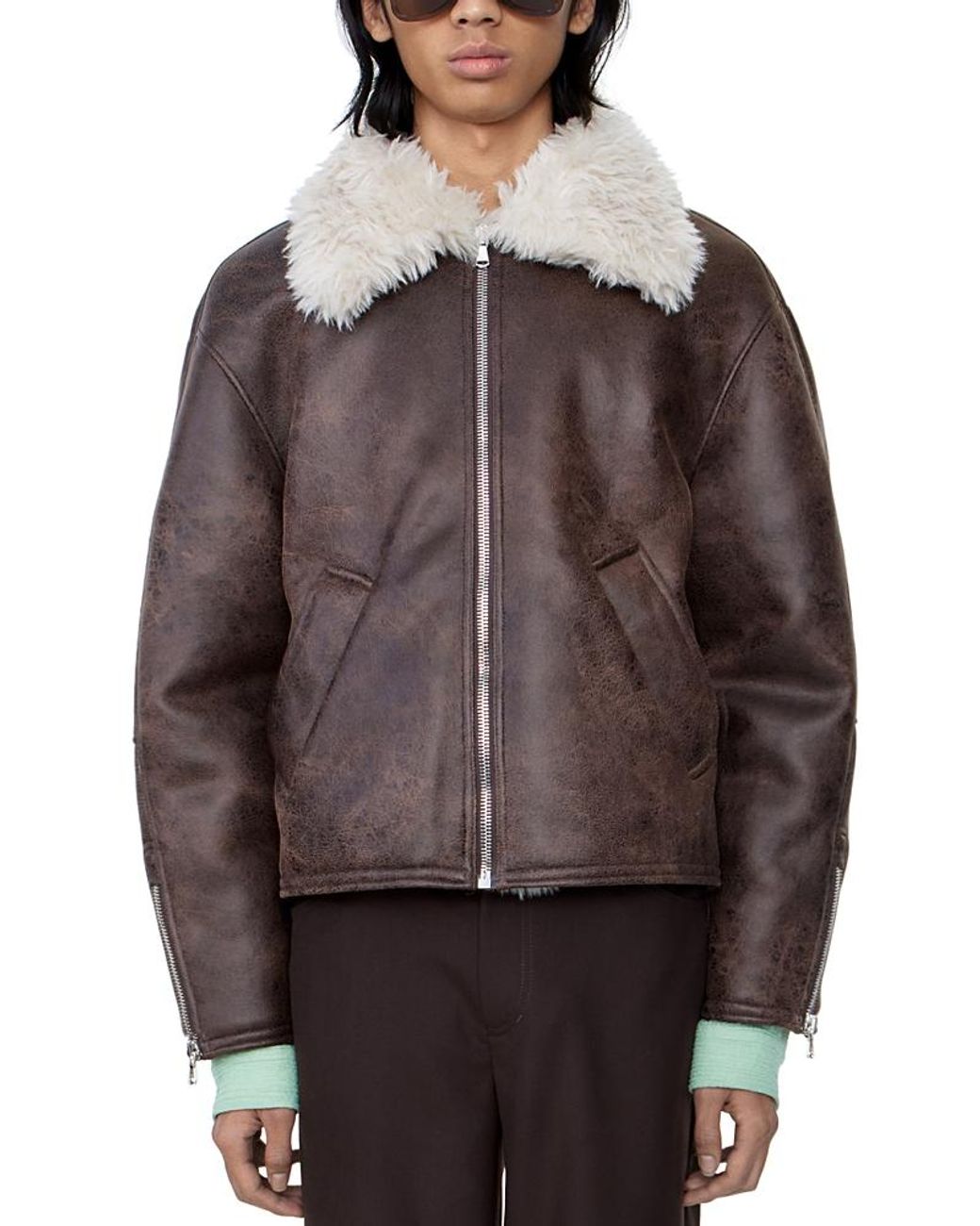 Séfr - Asante Jacket - Faux Aviator – grocery