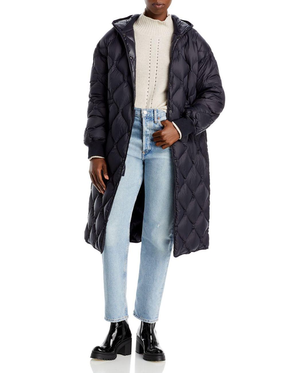 rag & bone rudy long puffer coat