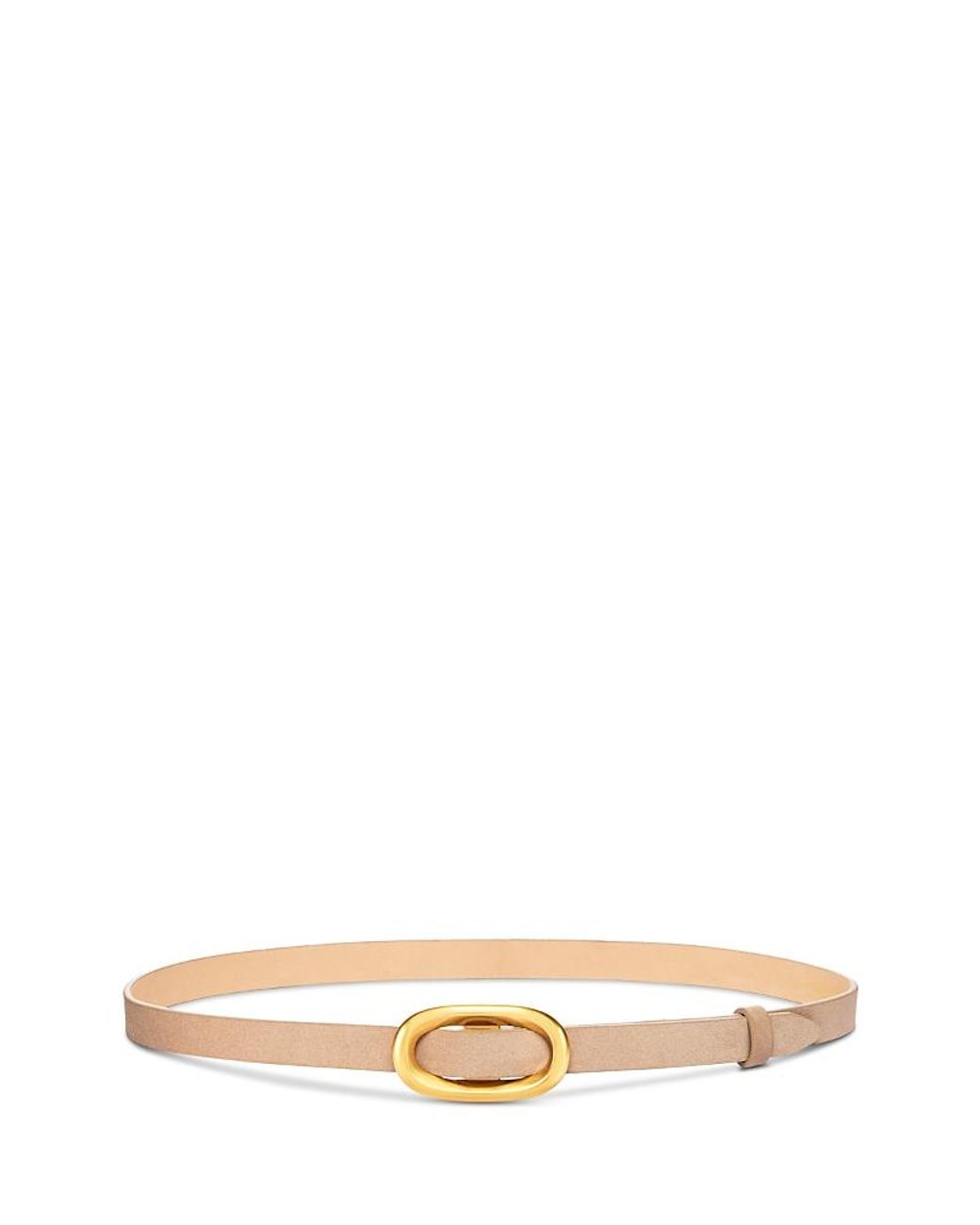Rag & Bone Natural Harper Leather Belt