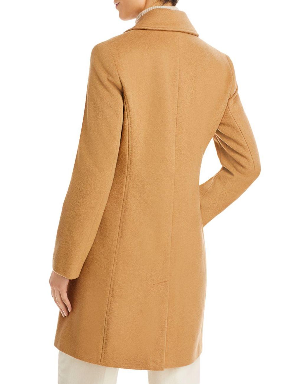 calvin klein camel hair coat