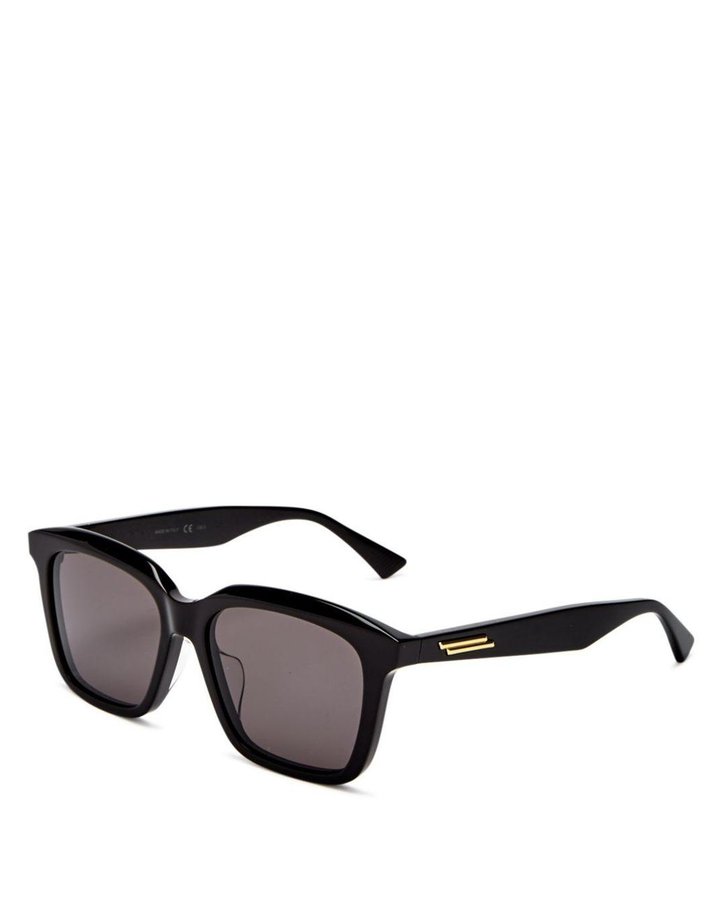 Bottega Veneta Unisex Square Sunglasses in Black / Gray (Black) - Lyst
