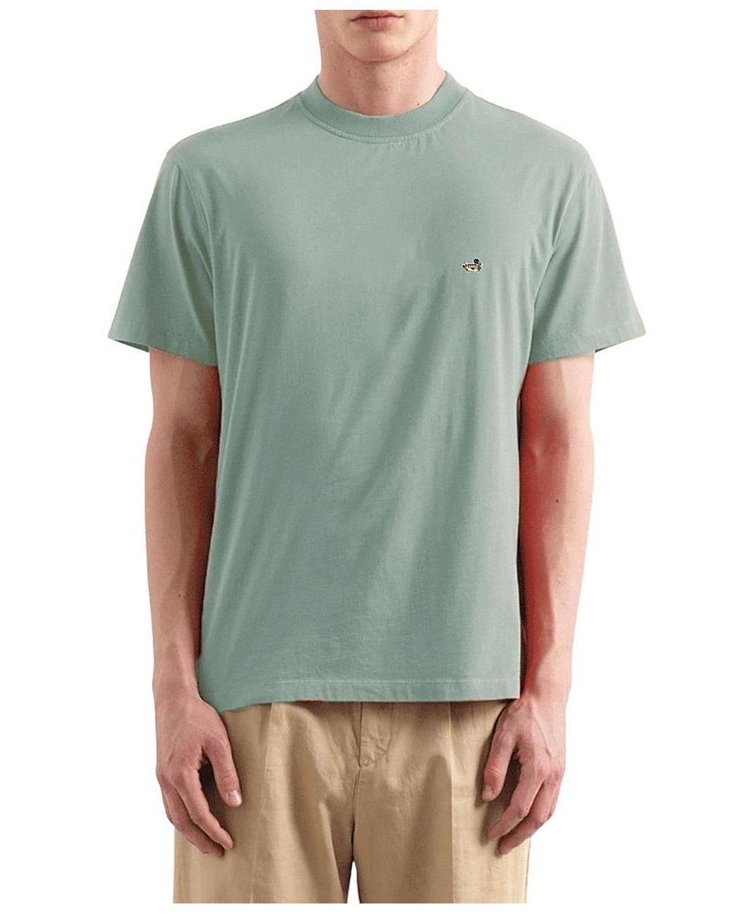 Edmmond Studios Green Duck Patch T-Shirt for men