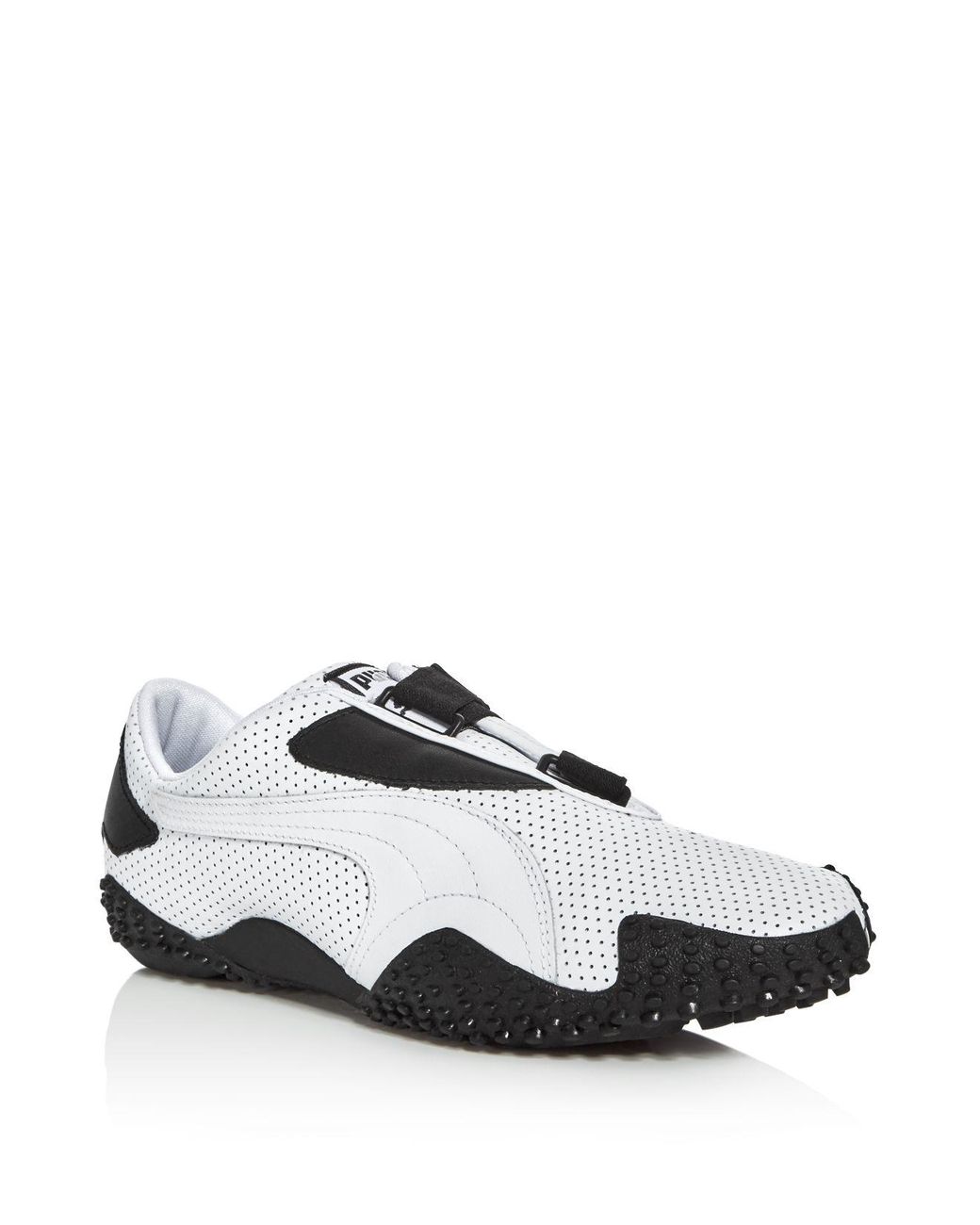 PUMA Mostro Perforated Leather Sneakers in White for Men | Lyst