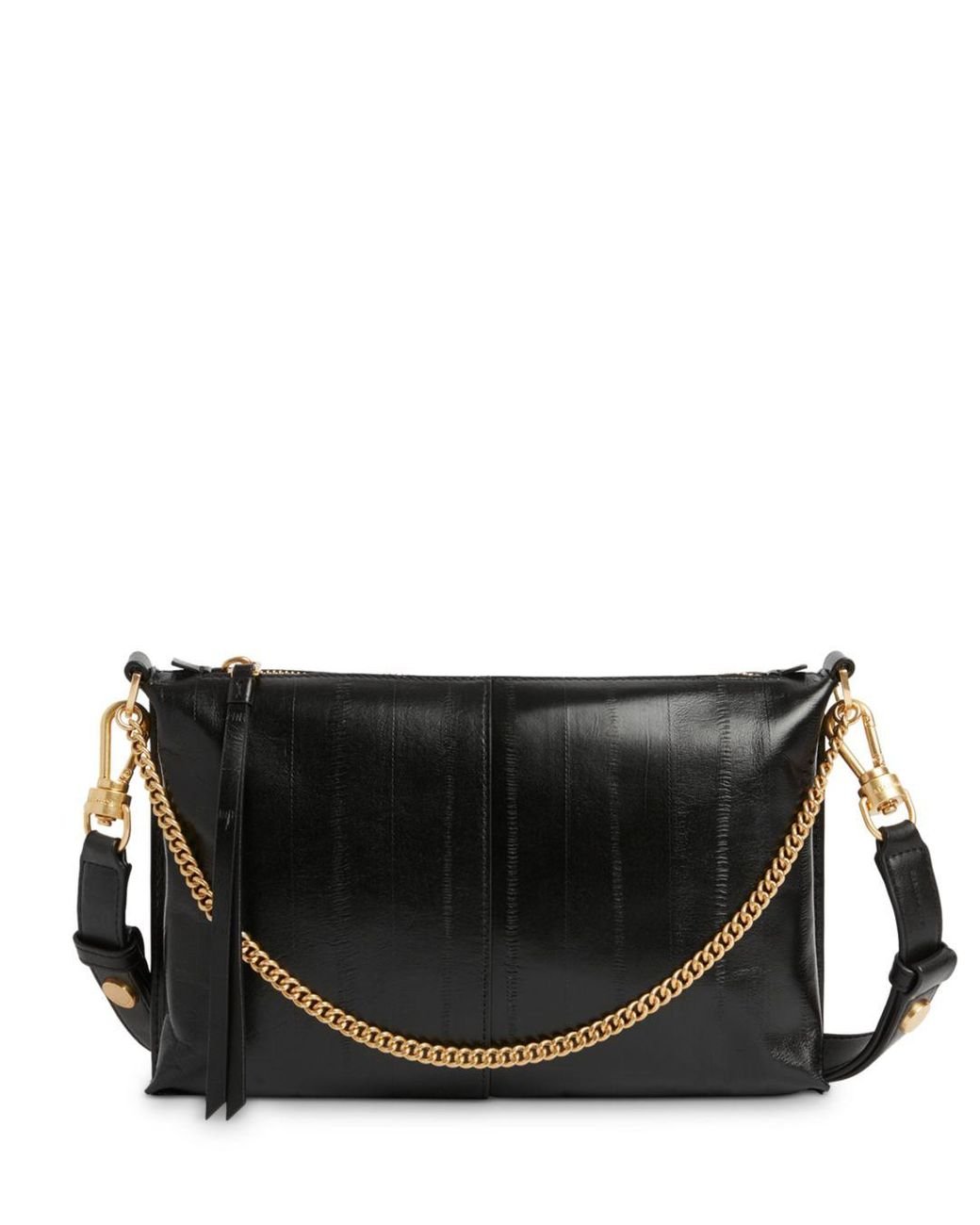 AllSaints Eve Crossbody Bag in Black Lyst