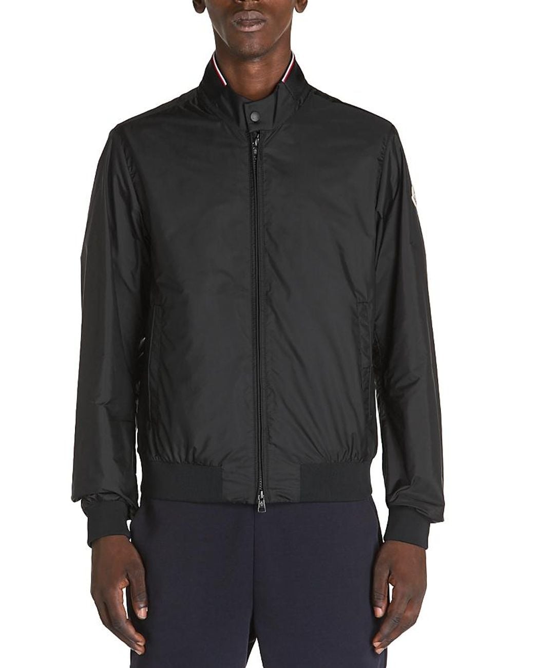 Moncler Gray Reppe Full Zip Jacket for men
