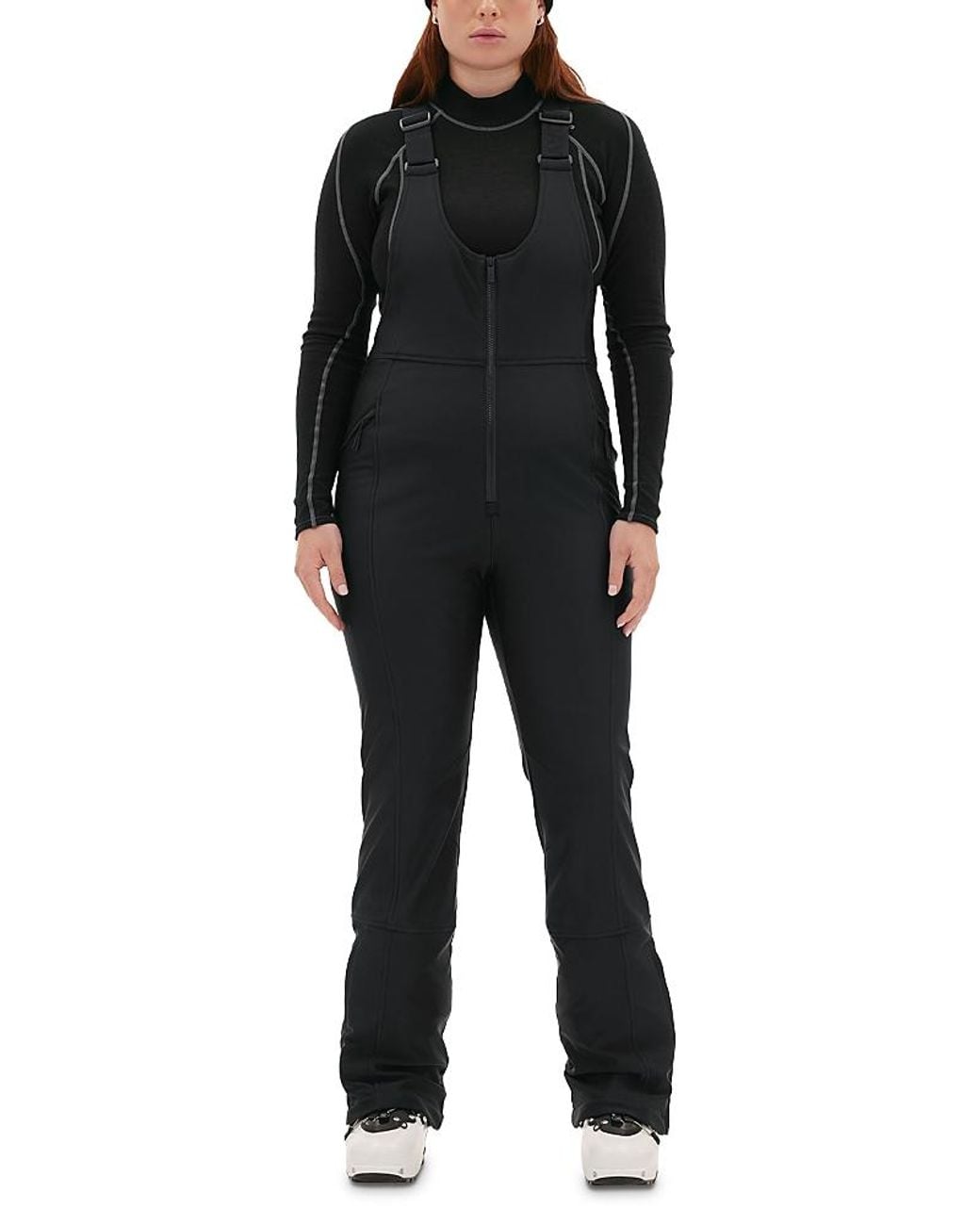 Halfdays Black Isabel Bib Pants