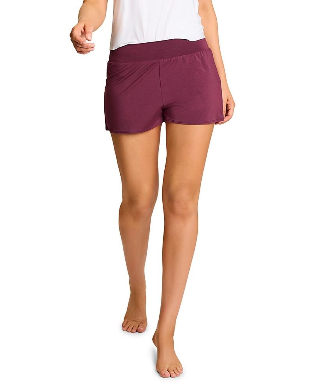 Commando Purple Butter Relaxed Shorts