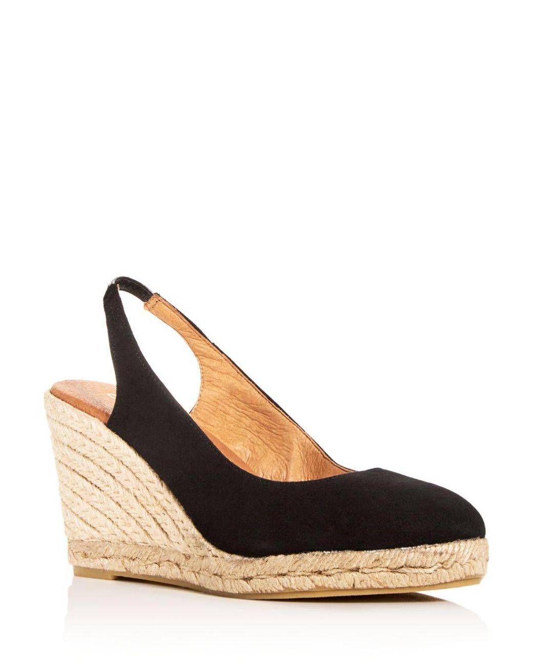 slingback espadrille wedge