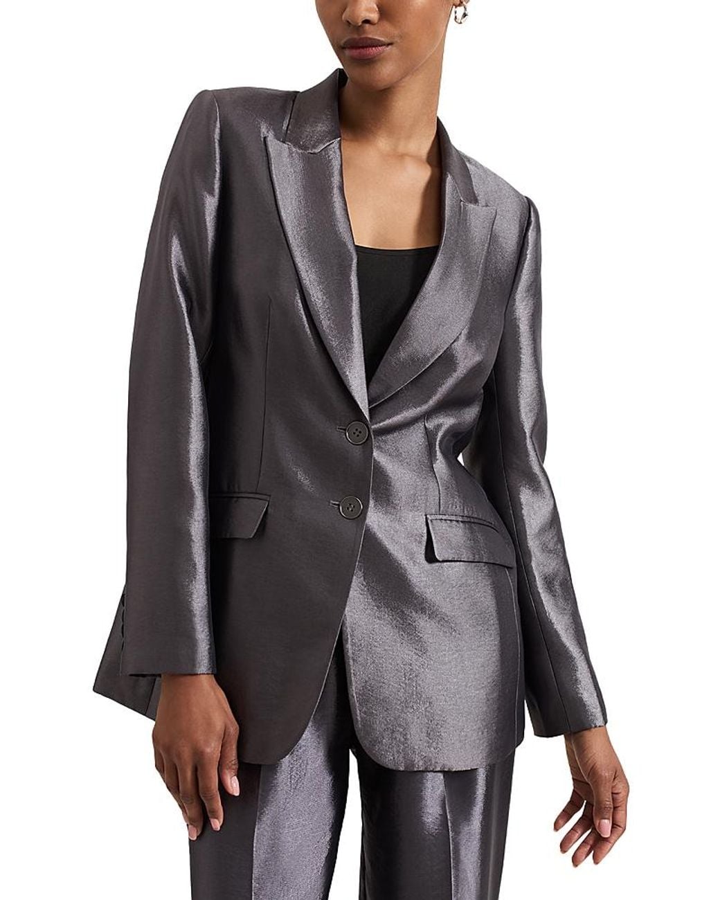 Phase Eight Gray Sade Jacket