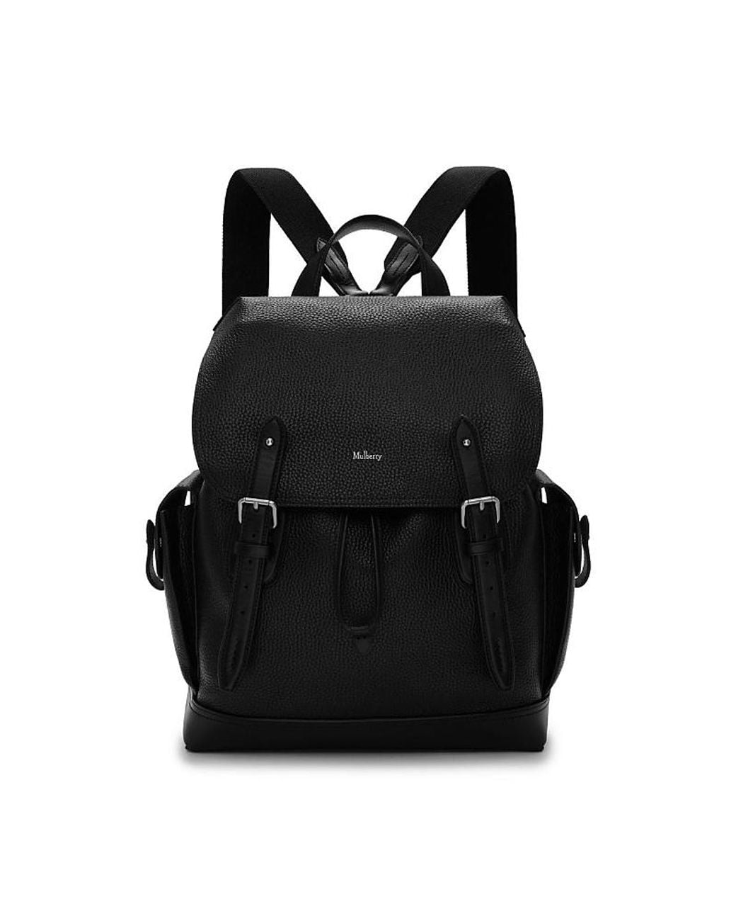 Mulberry Black Heritage Backpack for men