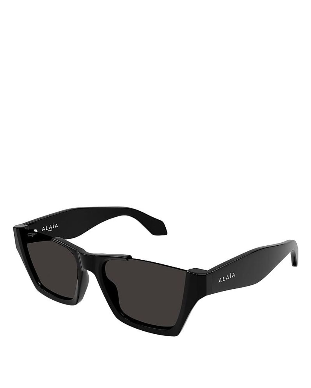 Alaïa Black Rectangular Sunglasses, 58Mm
