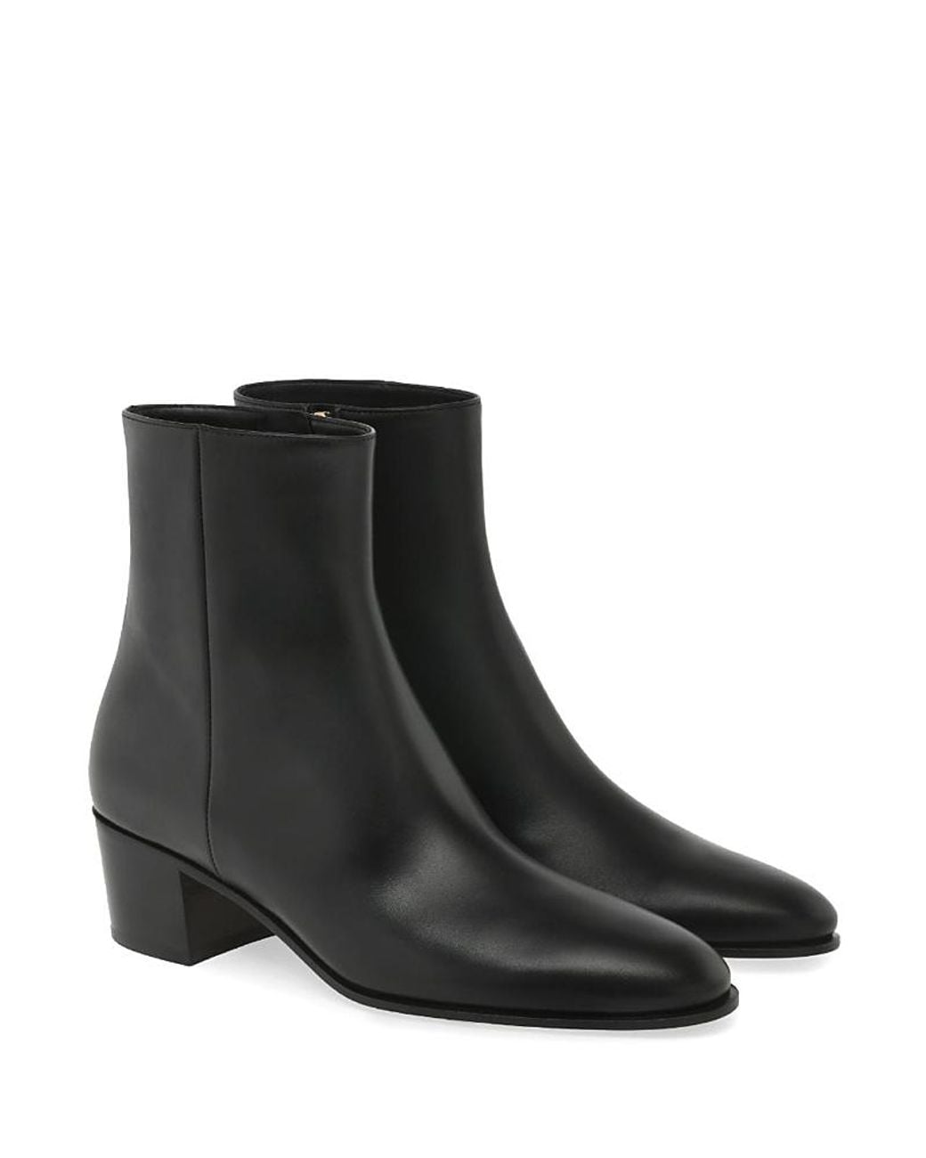 Gianvito Rossi Black Spencer Booties