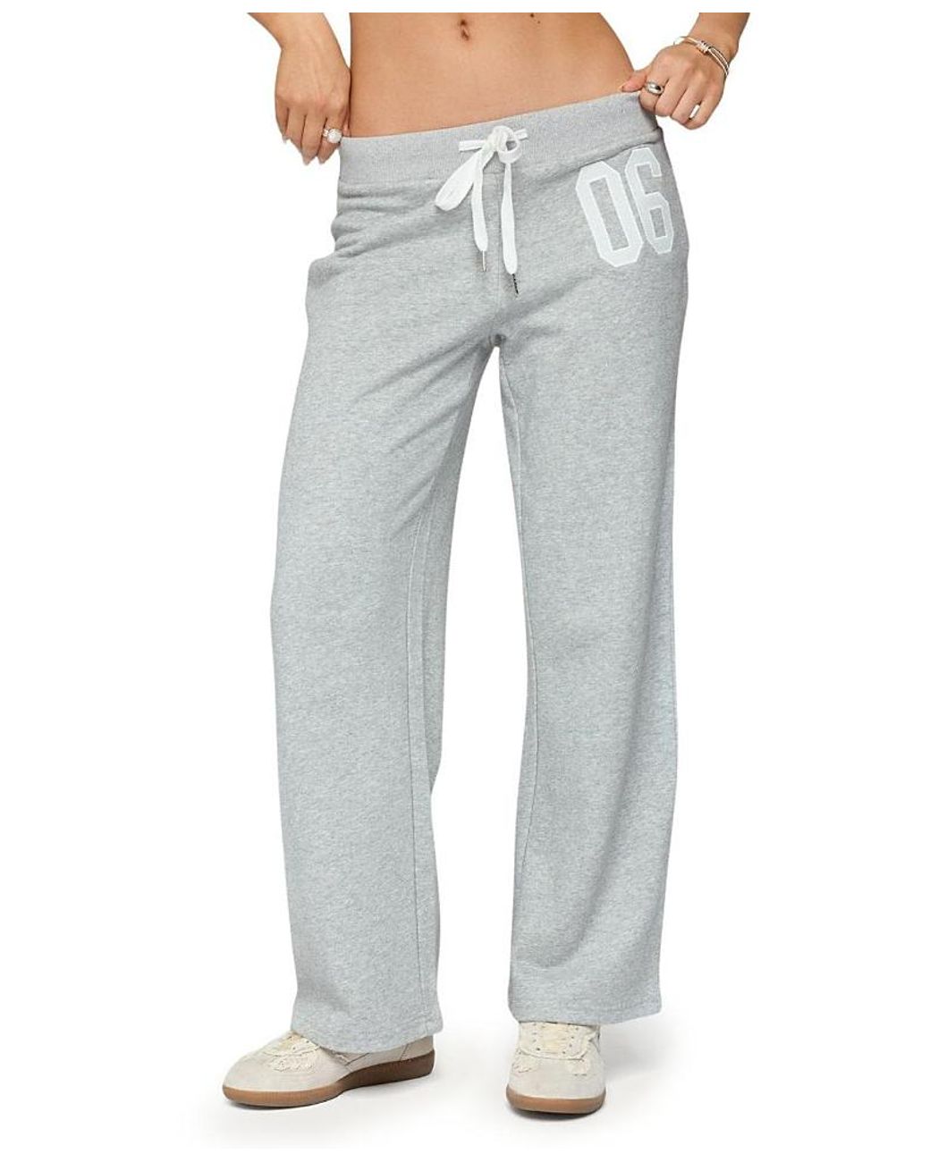 Edikted Gray Petite 06 Sweatpants