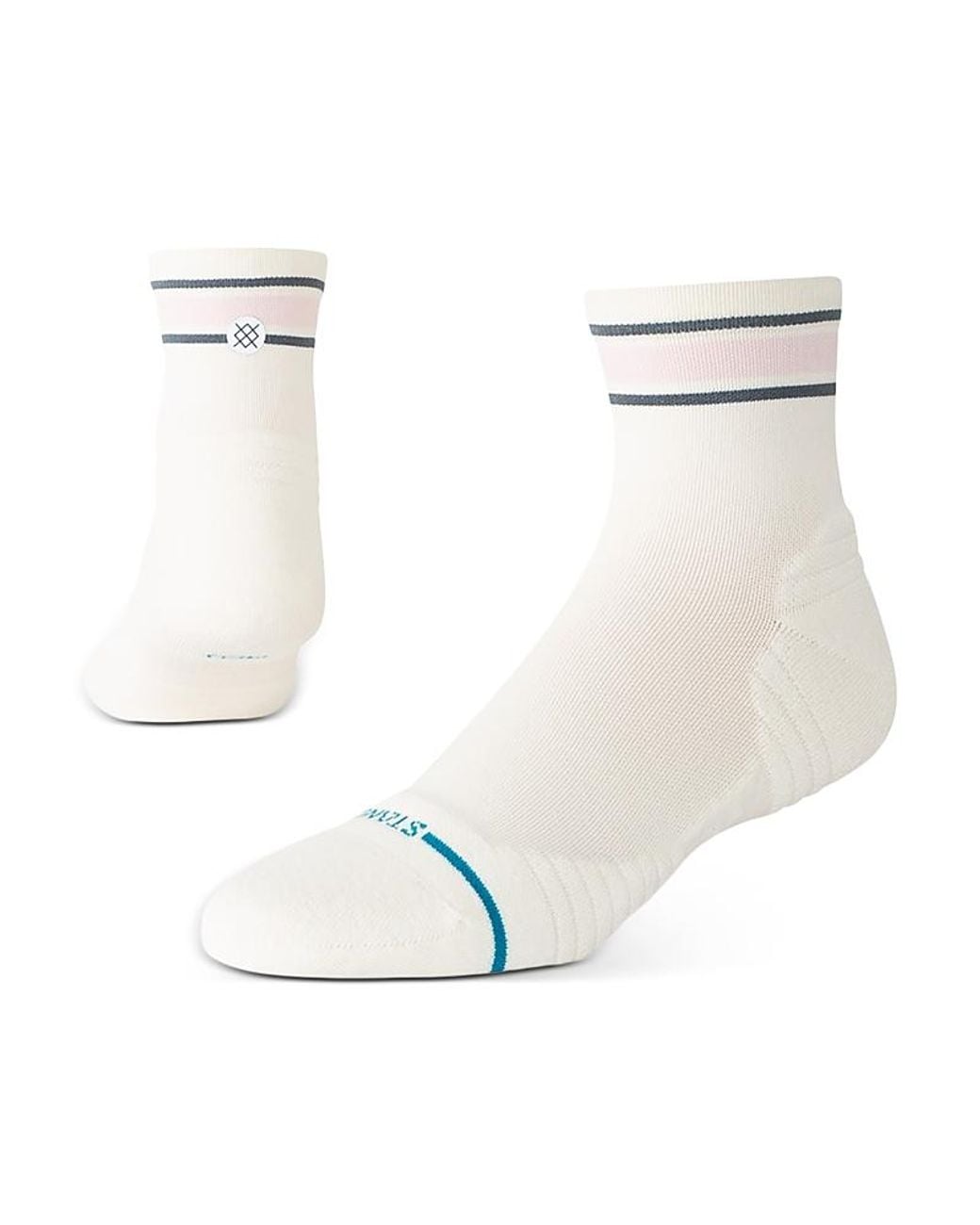 Stance Natural Wiley Light Quarter Socks