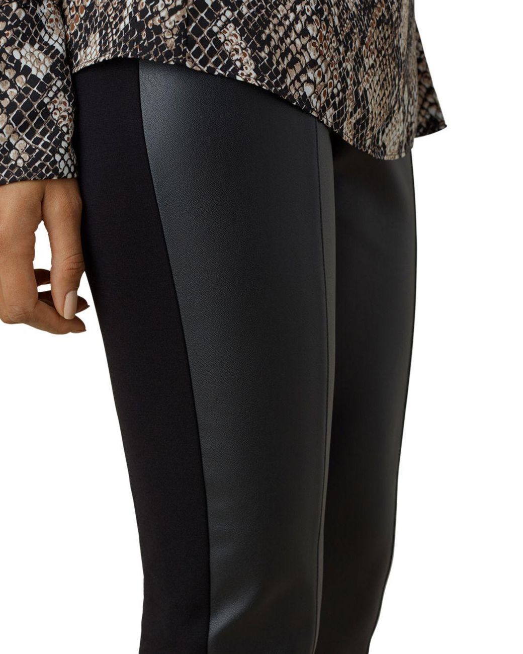 Karen Millen Faux Leather \u0026 Ponte 